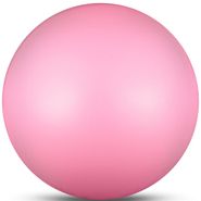 Мяч для художественной гимнастики INDIGO, IN367-PI, диам. 17 см, ПВХ, розовый металлик INDIGO IN367-PI