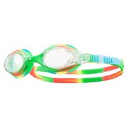 Очки для плав. дет. TYR Swimple Tie Dye Jr, LGSWTD-307, ПРОЗРАЧНЫЕ линзы, мультиколор опр. Youth (дет.) TYR LGSWTD-307