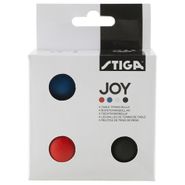 Мяч для настольного тенниса Stiga Joy 1110-5240-04 диам. 40+мм, пластик, упак. 4 шт, белый