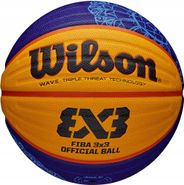 Мяч баскетбольный WILSON FIBA3x3 Official Paris 2024, WZ1011502XB6F размер 6