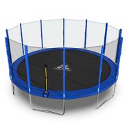 Батут DFC Trampoline Fitness с сеткой 16ft Синий 16FT-TR-B