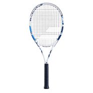 Ракетка б/т BABOLAT Evoke Team Gr3, 121245, для любит., графит,со струнами, бело-синий Взрослый BABOLAT 121245