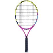 Ракетка б/т дет. BABOLAT Nadal 25 Gr00, 140499, для 9-10 лет, алюминий, со струнами,зелено-оранжевый 25 BABOLAT 140499