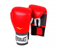 Перчатки тренировочные Everlast PU Pro Style Anti-MB 12oz красные 2112U