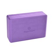 Блок для йоги HUGGER-MUGGER Foam Block 3" (7,5х15х23 см, фиолетовый)