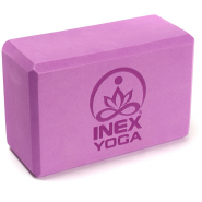 Блок для йоги INEX EVA Yoga Block 23 x 15 x 10 см, фиолетовый