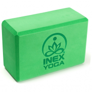 Блок для йоги INEX EVA Yoga Block 23 x 15 x 10 см, зелёный