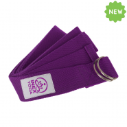 Ремень для йоги INEX Stretch Strap 240 см, красный HG\YSTRAP-RD\24-RD-00