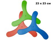 Бумеранг трёхлопастной пластиковый :(07-01): 19115