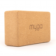 Блок для йоги MYGA Cork Eco Brick Block 22 x 14,5 x 7 cм, пробка RY1061