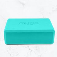 Блок для йоги MYGA Foam Yoga Block 23 х 14,5 х 7,7 см, черный