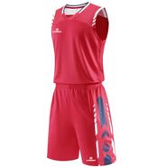 Форма баскетбольная LQ1921 red (футболка, шорты) 2XL, 170-175cm Larsen 371201