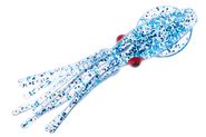 Приманки HIGASHI Squid 11 (set-10pcs) #19 (Transparent UV - Blue flakes)