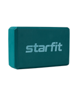 Блок для йоги YB-200 EVA, изумрудный Starfit ЦБ-00001691
