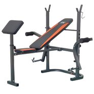 Скамья со стойками под штангу с опциями DFC D125