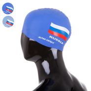 Шапочка для плавания CF-2 (CF2-blue) Alpha Caprice CF-2