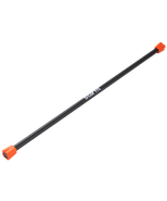 Бодибар BB-301 4 кг, неопреновый, черный/оранжевый Starfit УТ-00019809