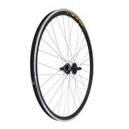 Колесо 28" перед., обод дв. ал. б/пист. чёр., втулка ст., диск, с эксц., чёр. ВЕЛООЛИМП ZVO22508