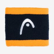 Напульсники HEAD 2,5" stripped, 285864-NVBN,ширина 6,5см, 90% нейлон, 10% эластан,пара, т.сине-оранж 2,5''