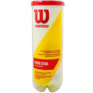 СЦ* Мяч теннисный WILSON Championship, WRT100101,пласт.банка 3 мяча,Н.ГЕРМЕТИЧНОСТЬ WILSON WRT100101