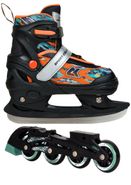 Раздвижные коньки CK-SK1108 Orange LED (со сменными колесами) (XS (25-28)) Sport Collection CK-SK1108