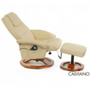 TV-кресло Calviano 20 с пуфом (бежевое, массаж)