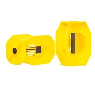 Аквагантели Hydrorevolution Hydro-Tone Bells (Б/У) максимальное сопротивление, желтый HYDROREVOLUTION HR\б-у HYDROBELL\00-00-00