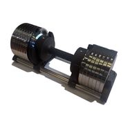 Наборная гантель LIVEPRO Adjustable Dumbbell Chrome 5,5-40 кг, шаг 1,5 кг LIVEPRO NL\RUMFDB-40\00-00-00