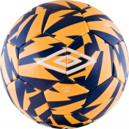 Мяч футзальный UMBRO Futsal Copa 20856U-FDC размер 4 глянец ТПУ машинная сшивка бутил оранж-т.сине-белый