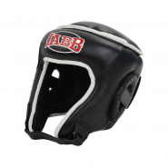 Шлем боксерский искусственная кожа Jabb JE-2093 черный размер M