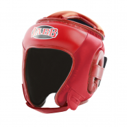 Шлем боксерский (искусственная кожа) Jabb JE-2093 красный L