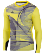 Свитер вратарский DIVISION PerFormDRY GK Pattern LS, желтый/черный/белый S Jögel УТ-00019011