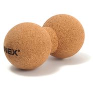 Сдвоенный массажный мяч INEX Peanut Cork Ball 16 х 8 см, пробка