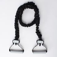 Усиленный трубчатый амортизатор REEBOK Power Tube RSTB-16070, минимальное сопротивление, черный