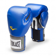 Перчатки тренировочные Everlast PU Pro Style Anti-MB 16oz синий 2216U