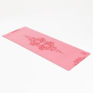 Коврик для йоги INEX Yoga PU Mat TPE c гравировкой 185 х 68 х 0,5 см, розовый INEX HG\PUMATPE-LT-PK\00-00-00