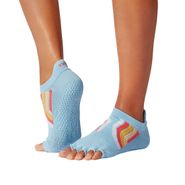 Сезон 25/26 Нескользящие носки с полупальцами TOESOX Low Rise размер S, цвет Глубины моря, пара ToeSox TT\S01925DPV\0S-SE-00