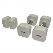 Наборные аэробные UMOVE FX18 2-5 кг, пара, белый/хром UMOVE NL\RUMFX18\WT-00-00