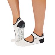Нескользящие носки с пальцами TOESOX Bellarina Сезон Зима 26 размер S, Ваниль, пара ToeSox TT\S01425BFW\0S-SE-00