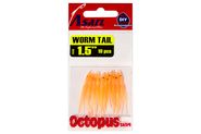 Октопус ASARI Worm Tail 1.5" #02-Orange