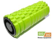 Валик ролл для фитнеса рельефный полый GO DO :GZ5-33  (Салатовый) GETSPORT 26183