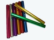 Комплект эстафетных палочек, 8 шт. Длина палочки 295 мм, диаметр 25 мм. :(D-25мм):