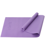 Коврик для йоги и фитнеса FM-101, PVC, 183x61x0,3 см, фиолетовый пастель Starfit ЦБ-00001587