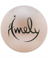 Мяч для художественной гимнастики Amely AGB-301 19 см жемчужный УТ-00019935