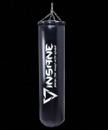 Мешок боксерский PB-01, 100 см, тент, 35 кг, черный Insane УТ-00021346