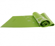 Коврик для йоги STAR FIT FM-102 PVC с рисунком, зеленый УТ-00008841