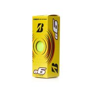 Мяч для гольфа Bridgestone e6 Yellow,  BGB3EYX, 3 шт/уп, желтый