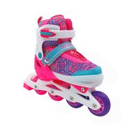 Раздвижные роликовые коньки Fantastic Pink (M (33-36)) Alpha Caprice CK
