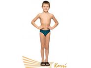 Плавки детские однотонные тёмно-зелёные размер 30 Korri :П22-011