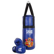 Набор бокс. детский Jabb (мешок 50x20см + пара перчаток) синий JE-3060 Jabb 313239